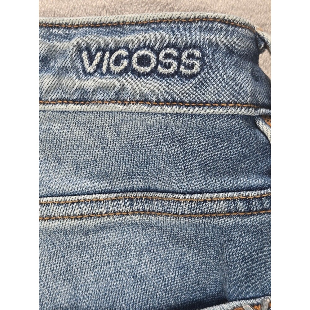 Vigoss Thompson Tomboy Jeans Women’s 20W Rise Light Wash Y2K - Picture 8 of 15
